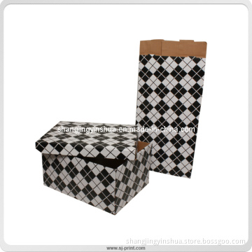 Color Flat Packed Corrugated Cardboard Packing Boxes